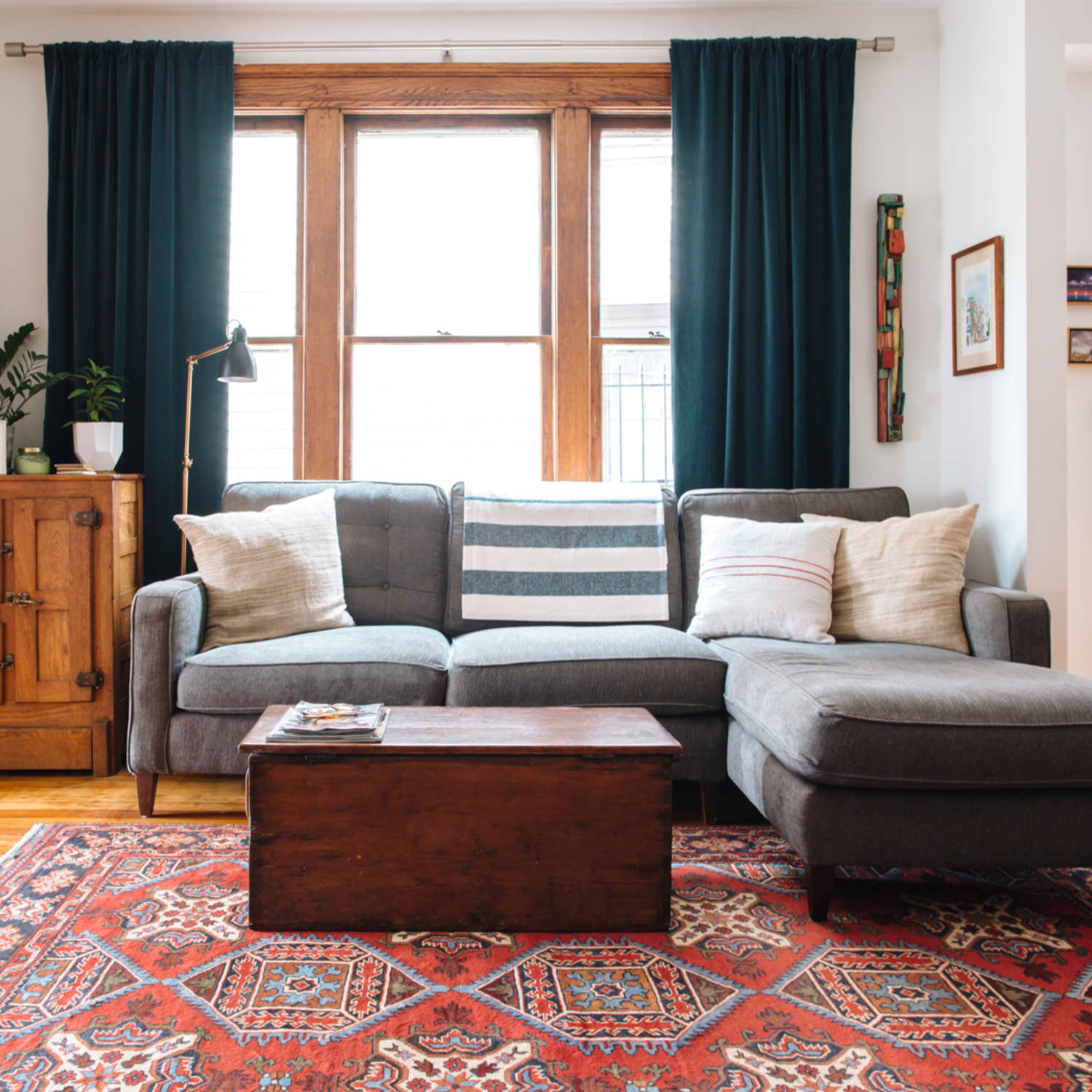 Small sectional with hot sale reversible chaise